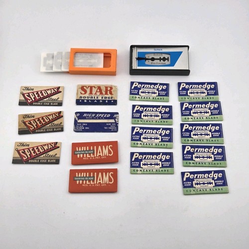 Vintage razor blade lot of - razor,