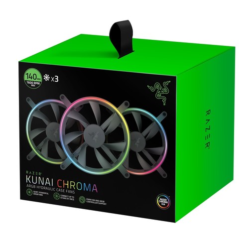 Razer kunai chroma 140mm argb - razer,
