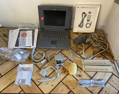 Vintage apple powerbook 540c - powerbook,