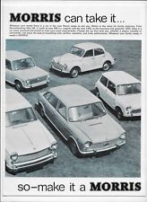 1968 Morris brochure + price list: Mini/Mini-Cooper/1300/1800/Minor 1000/Oxford