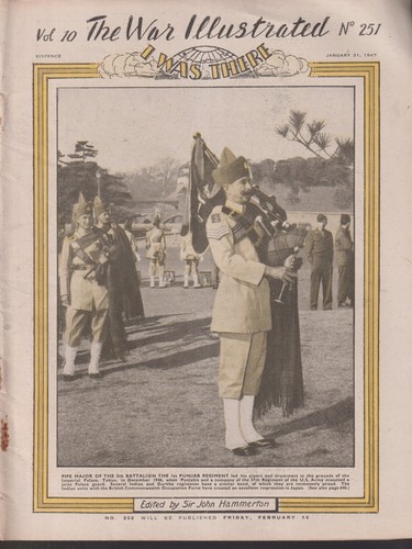 Pipe major the 1st punjab - major,