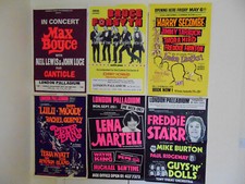 12 x London Palladium theatre posters ( 1970s, Cliff Richard, Bruce Forsyth, etc