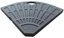 Argos Home Parasol Base Single Plastic Quarter Strong 13.5kg Base 3058798