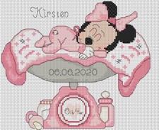 Cross stitch chart new baby - cross,