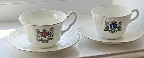 Carlton china crested ware - carlton,