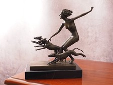 Art Deco Bronze Figurine