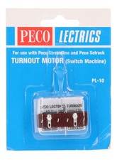 PL-10 Peco Turnout Motor (Switch Machine) for Operating Turnouts (Pre-Owned)