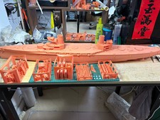 1/200 British Royal Navy Agincourt Battleship resin Model Kit 3D Printed