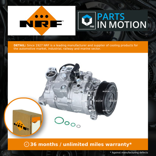 Air con compressor - air, fits