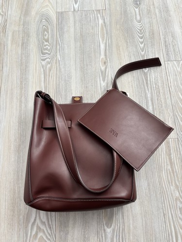 Women new zara dark brown - zara,