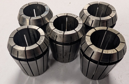 Used er40 collet bundle - er40,