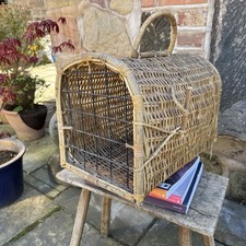 Vintage Wicker Basket Pet