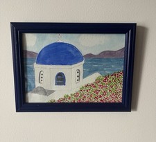 Original Watercolour Santorini