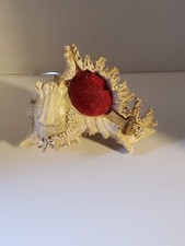 Vintage Catalina Spiky Muricidae Sea Shell Pin Cushion 3.75" H 5" L