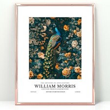 William Morris Peacock Vintage