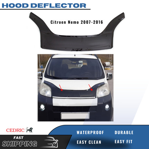 Hood deflector guard front - deflector, |