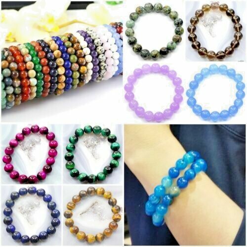 8mm bead handmade - bead, natural