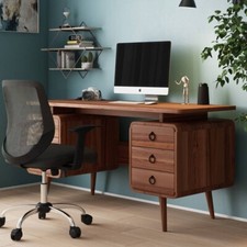 Somerset Desk in Java Wood
