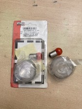 NOS KITACO Monkeybike Clear Indicator Lenses With Bulbs