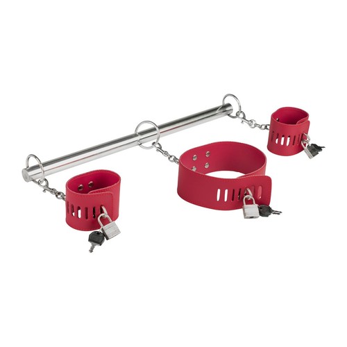 Spreader bar bondage restraint - bar,
