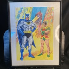 Batman & Robin Framed Color