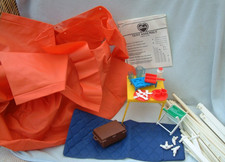 Vintage 70s Pedigree Sindy CAMPING - tent - sleeping bag - accessories