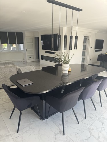 Granite dining table - table, (