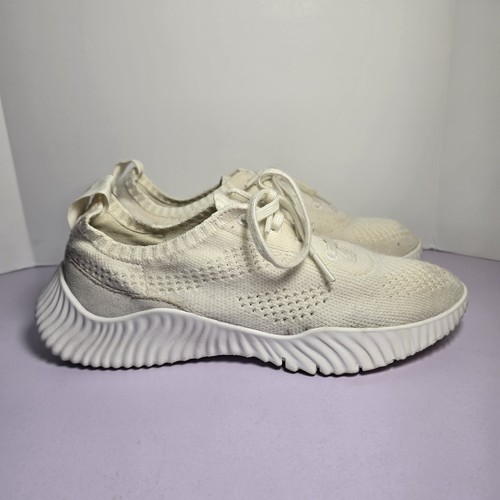 Mens crem and white - and, size