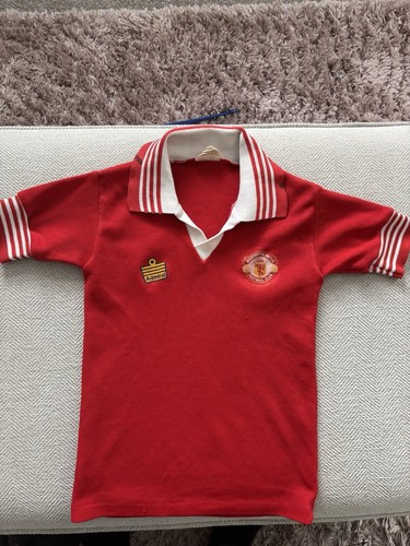 Vintage man utd football shirt - vintage,
