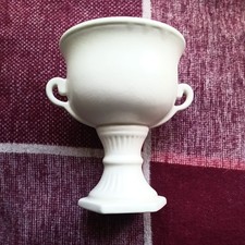 Vintage SylvaC Ceramic White Twin Handled Trophy Vase