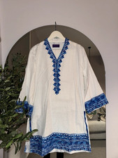 Sana Safinaz White & Blue