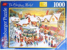 Ravensburger The Christmas Market 1000 Piece Jigsaw Puzzle NEW SEALED 2007