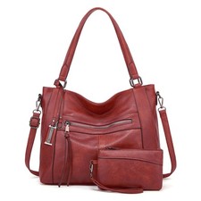 2PCS/Set  Women's PU Leather