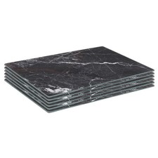 6x Glass Placemats Kitchen