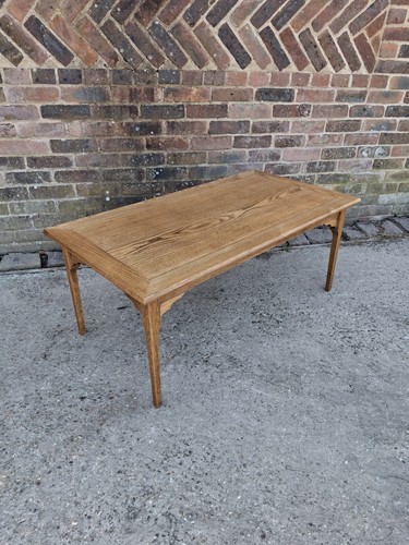 Antique oak coffee table solid - antique,