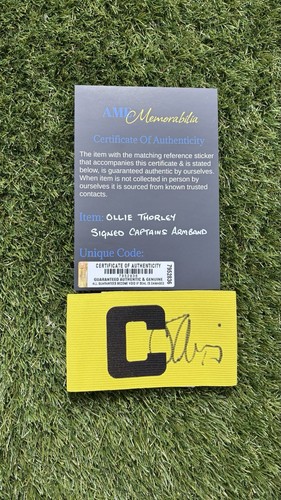 Ollie thorley signed - thorley,