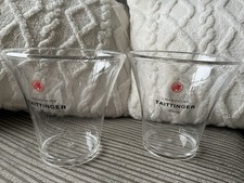 2 x Taittinger Plastic