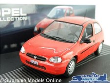 CHEVROLET CORSA MODEL CAR RED VAUXHALL OPEL 1:43 IXO COLLECTION 1993 K8
