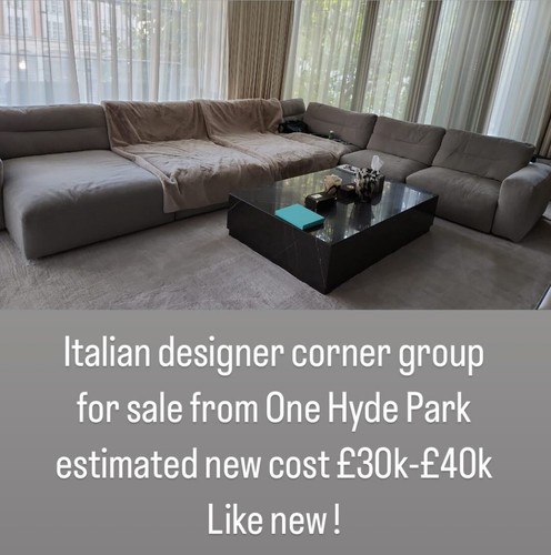 Italian designer corner group - italian,