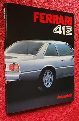 Ferrari 412 automobilia - ferrari, 1986