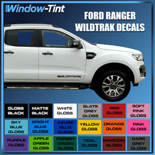 FOR FORD RANGER RAPTOR WILDTRAK - 3X TWO COLOUR DECAL VINYL GRAPHIC STICKER SET