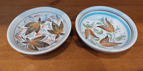 Pair vintage denby small - of,