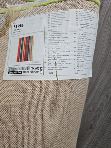 Ikea strib rainbow striped - ikea,