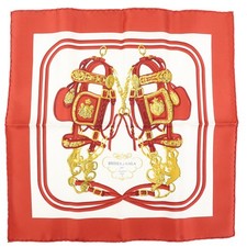 HERMES Carre 42 Silk 100%