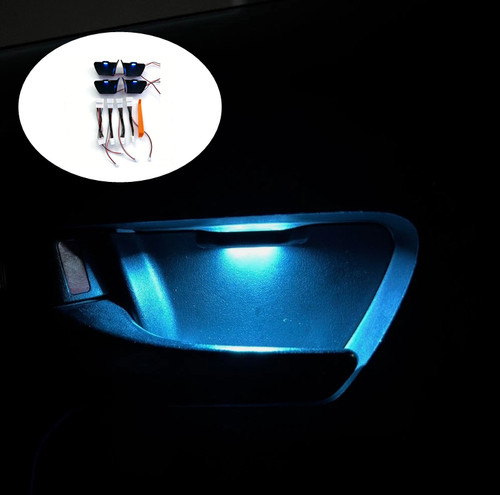 Interior door handle bowl - handle, led