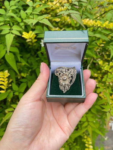 Vintage 1930s art deco silver - vintage,