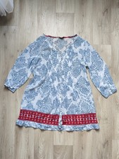 Per Una M&S Blue White Print