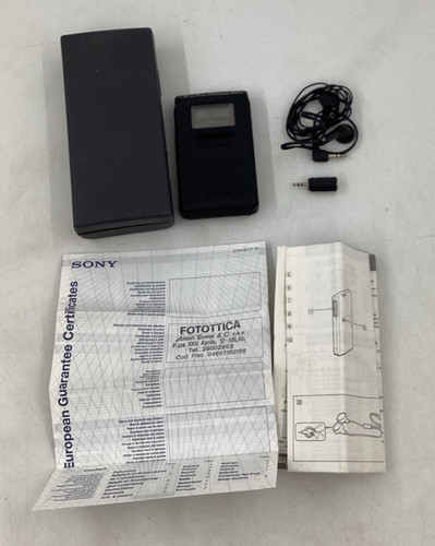 Sony srf m903 stereo - fm,