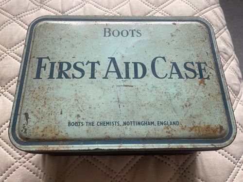 Vintage boots first - first, aid
