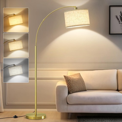 Arc floor lamp gold - arc,
